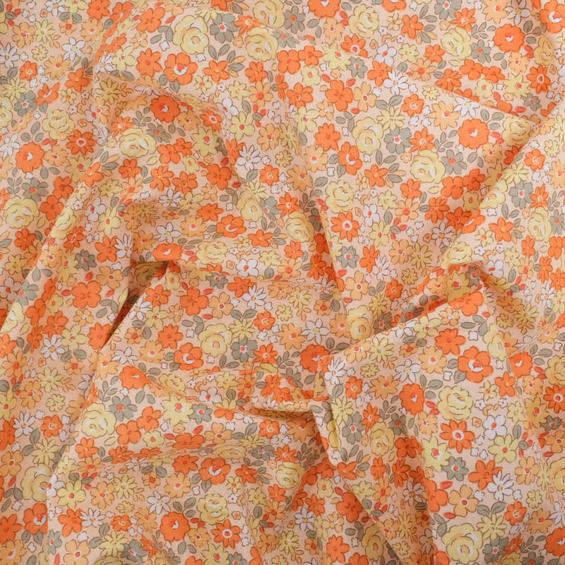 Popeline de Coton Imprimée - Maison Klem